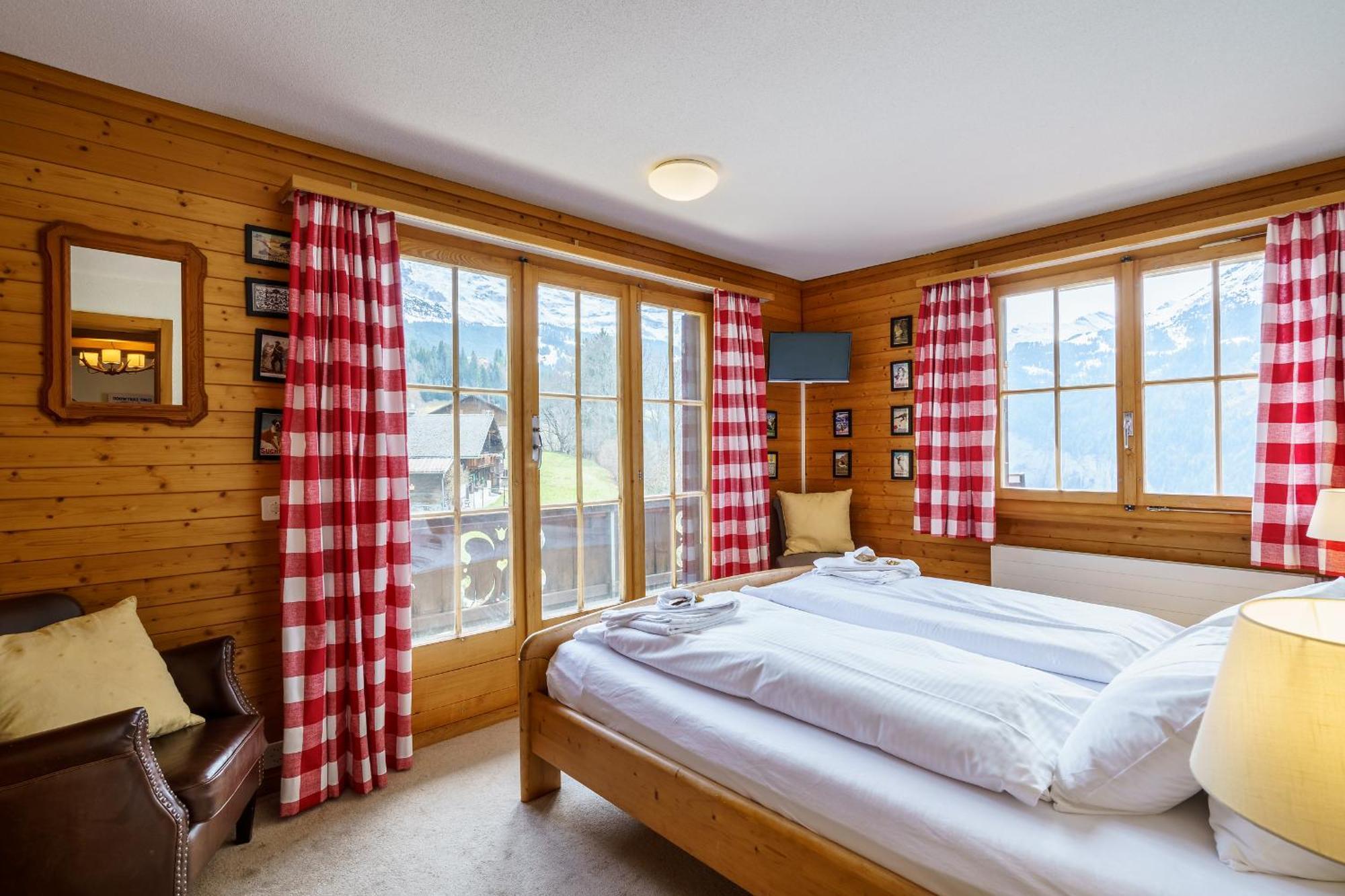 Chalet Bergkristall Wengen Exteriör bild